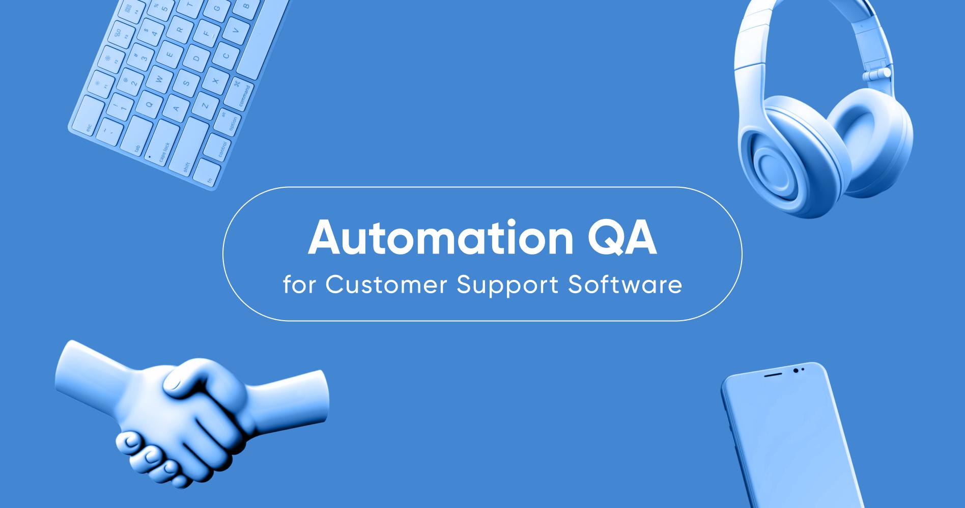 AQA for support platform