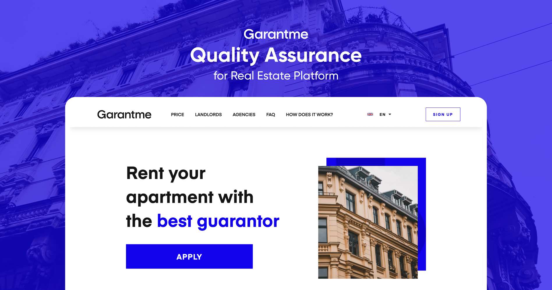 Case Study: Real Estate Platform Automated And Manual Quality Assurance