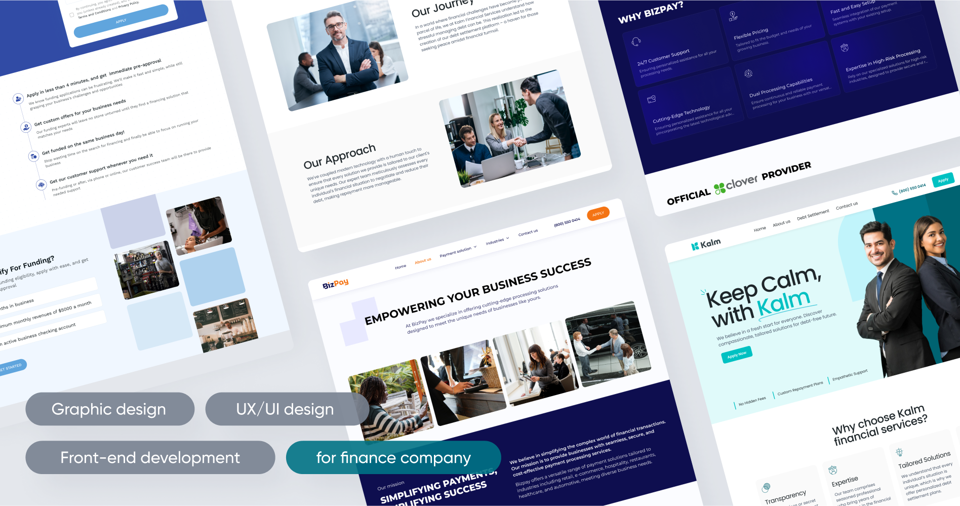 Case Study: Website development for finance company